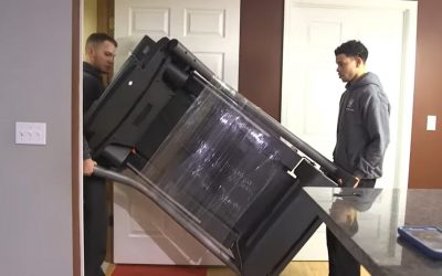 A little on How to move a treadmill through a door